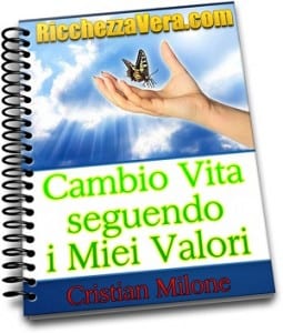 Cambio Vita seguendo i Miei Valori ecover 300px