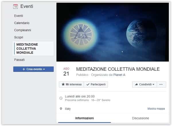 MEDITAZIONE COLLETTIVA MONDIALE