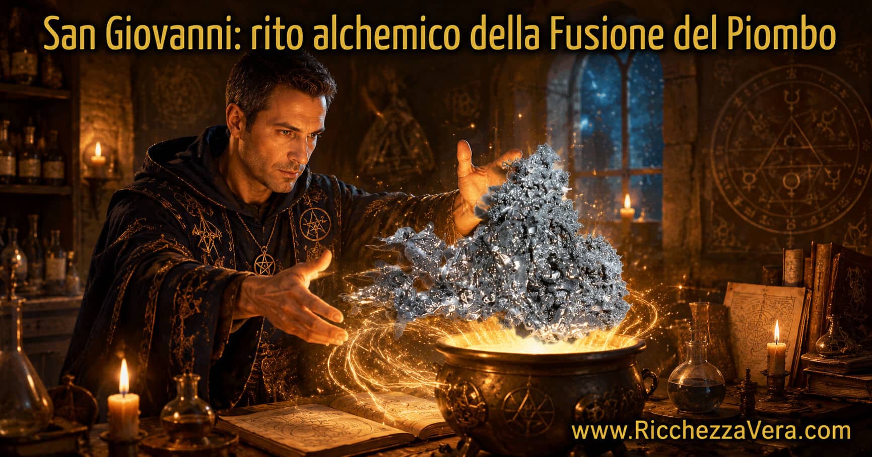 San Giovanni rito alchemico della Fusione del Piombo