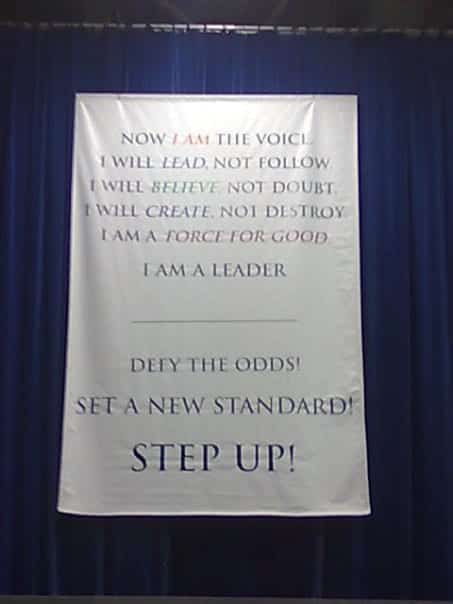 i am the leader step up - ricchezzaVera.com