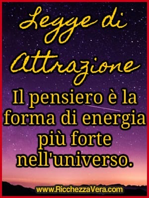 Legge di Attrazione: cos’è? Funziona?