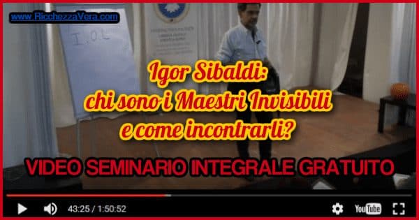 igor sibaldi maestri invisibili video