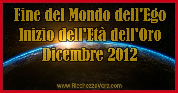 dicembre 2012 fine del mondo