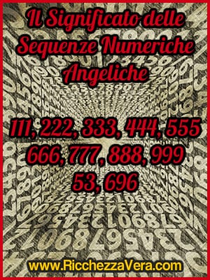 Significato Numeri Angelici tripli 111, 222, 333, 444, 555, 666, 777, 888, 999 - Sequenze Numeriche, Angeli e Numeri (Doreen Virtue)