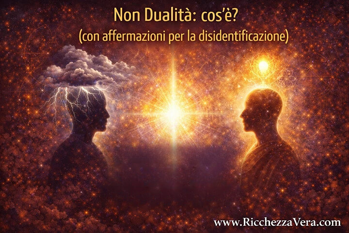 Non Dualità cos’è - affermazioni per disidentificazione