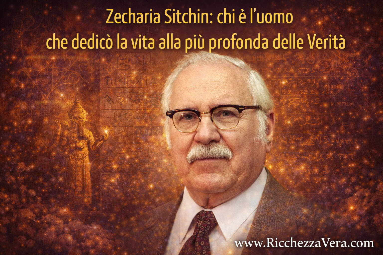 Zecharia Sitchin chi è l’uomo che dedicò la vita alla più profonda delle Verità